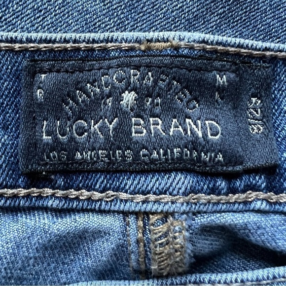 Lucky Brand Women’s Charlie Skinny Distrssed Ankle Jeans, Size 8/29 - Picture 4 of 10